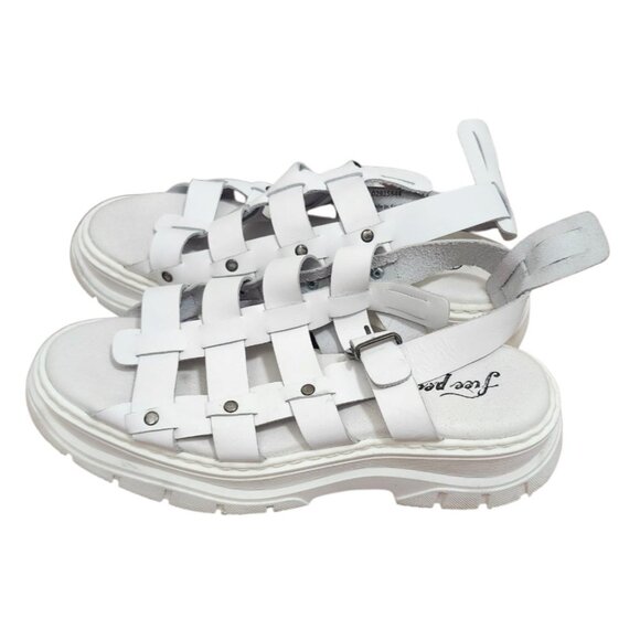 Free People Gia Gladiator Sandals Size EU 38/US 7.5 MSRP: $198 Leather - Picture 4 of 14